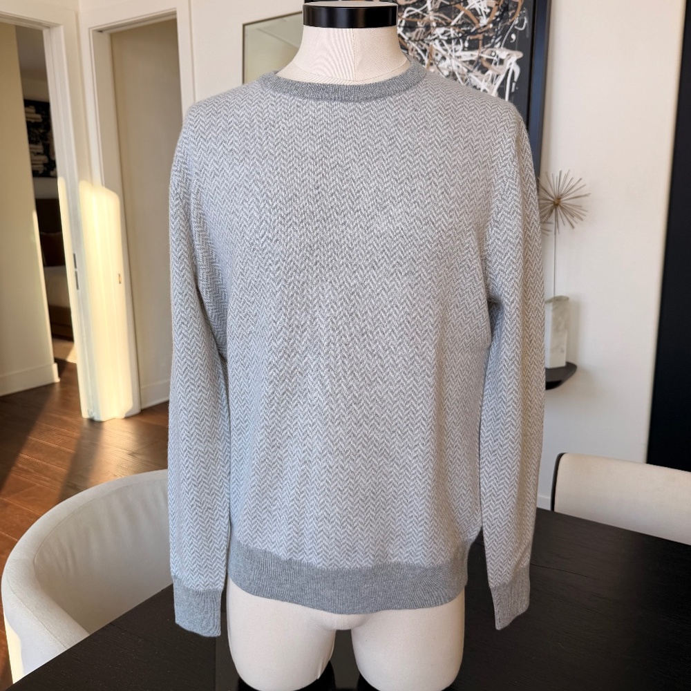 Men's J Crew 100% Cashmere Crewneck Sweater